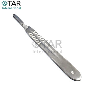 ด้ามจับโลหะ เหมาะสำหรับงานเดอร์มาแพลนนิ่ง และเครื่องมือผ่าตัดทางการแพทย์ ผลิตจากสแตนเลสคุณภาพสูง ทนทาน ใช้ซ้ำได้ - Product Image 6