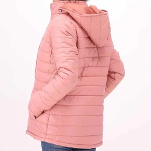 Chaqueta Acolchada de Invierno para Mujer, de Alta Calidad, Personalizada con su Logotipo, de Nailon Transpirable, con Capucha - Product Image 3