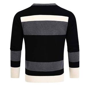 Cardigan décontracté pour homme à manches longues en acrylique, couleur personnalisable, col en V uni, respirant, séchage rapide, anti-rétrécissement - Product Image 2