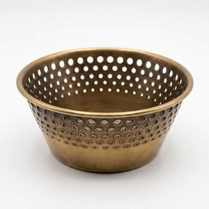 Antique <b>Brass</b> Handmade 15 cm Decor Bowl Pierced Wall Roshni Home Decor Wedding Metal Candle Holders <b>Lanterns</b> Candle Jars WB Inc - Product Image 3