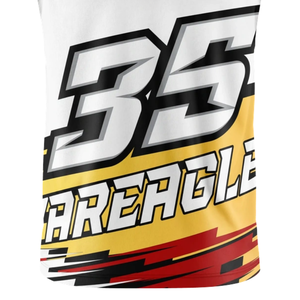 Camiseta de Fútbol 7v7 Eagle Boys sin Mangas con Capucha, Diseño Sublimado con Rayas, Nombre del Equipo Personalizado, Número del Jugador, Ropa Deportiva Juvenil - Product Image 5