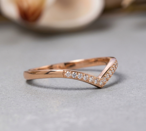 New Arrival Solid 925 Sterling <b>Silver</b> 22k Gold Plated Chevron Eternity Band Ruby <b>Ring</b> Women Minimalist Christian Bulk Wholesale - Product Image 1