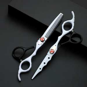 Tijeras de Peluquería, el Mejor Equipo de Salón y Barbería, Acero Inoxidable, Hoja Recta, Borde Afilado, Mango de Cerámica, Larga Duración - Product Image 4