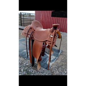 Diseños Personalizables, Piel de Animal Auténtica, Cuero Genuino, Silla de Montar Inglesa para Caballos, Color Marrón, Sillas de Montar de Cuero de Alta Calidad 2026 - Product Image 3