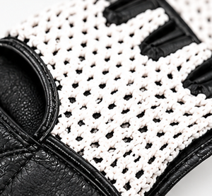 Custom Lightweight Non-Slip Half <b>Finger</b> Leather Unisex Gym Weightlifting Gloves Adjustable Wrist <b>Strap</b> for Weight Lifting Sports - Product Image 5