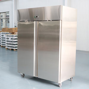 Conglateur Équipement de cuisine commerciale Réfrigérateur <span class=keywords><strong>vertical</strong></span> Congélateurs commerciaux debout Réfrigérateur 2 portes - Product Image 1