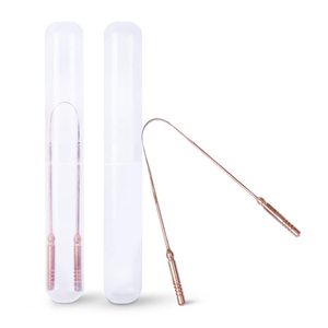 Durable Copper Tongue Scraper with Smooth Finish for Gentle and Effective Tongue Cleaning from Indian Supplier for Bulk Export - Product Image 2
