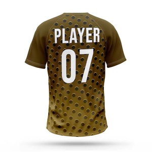 Unisex Baseball Jersey Polka Dot Print Sublimated 100% <b>Polyester</b> Short Sleeve Breathable All Seasons Adult Regular Fit - Product Image 6