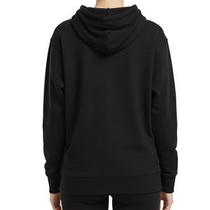 Sweat à capuche oversize en polaire pour femme, manches longues, hiver automne, avec poches, impression personnalisée, épaules tombantes - Product Image 4