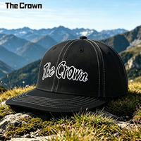 Gorra Snapback Estructurada de 6 Paneles con Logotipo Personalizado, Venta al por Mayor, Costuras en Contraste, Visera Plana, Bordado con Letras, Fabricante