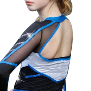 Traje de Majorette de Alto Rendimiento para Mujer Adulta, Actuación en Escenario, Colores y Logotipos Personalizables, Spandex/Poliéster de Alta Calidad - Product Image 4