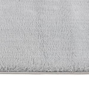 Doux moelleux 63 "x 90.6" anti-dérapant gris enfants tapis de sol lavable tapis à poils courts - Product Image 3