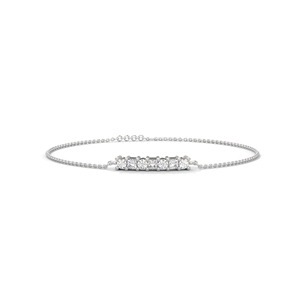 S925 Sterling Silver Moissanite Tennis <b>Bracelet</b> for Women Prong Set Round Brilliant Cut Micro Insert Jewelry Gift - Product Image 1