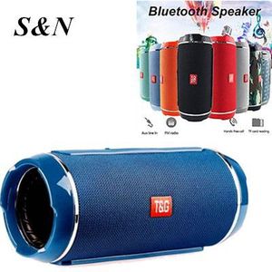 T&G Bluetooth Speaker Portable Outdoor <b>Wireless</b> Stereo Sound With <b>Mic</b> For Travel And Camping - Product Image 6