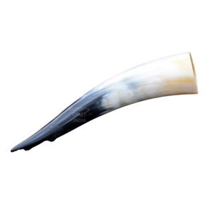 ภาชนะดื่มน้ำทำจากเขาควายคุณภาพพรีเมียม งานฝีมือจากวัวควาย ดีไซน์ไม่ซ้ำใคร ทนทาน แบบดั้งเดิม สไตล์ชนเผ่าสแกนดิเนเวียโบราณ ของขวัญสุดพิเศษ - Product Image 3