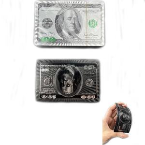 Набор для настольной игры на заказ, держатель для хранения Таро, футляр для игр, кожаные колоды, коробка для карточек, Золотая фольга, черный, серебристый цвет - Product Image 2