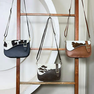 Bolso Bandolera de Cuero Vacuno Genuino Estilo Western para Mujer 2026, con Diseño Elegante, de Gran Venta, Ideal para Ocasiones Especiales - Product Image 4