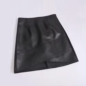 Jupe en cuir véritable personnalisée de qualité supérieure pour femme – Vêtement d'extérieur tendance à prix abordable – Jupes en cuir grande taille pour femme - Product Image 5