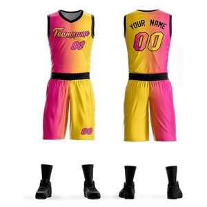 Ensemble de basketball personnalisé par sublimation, respirant, sans manches, uniforme d'équipe, short, impression par transfert thermique, protection UV, prix abordable - Product Image 4