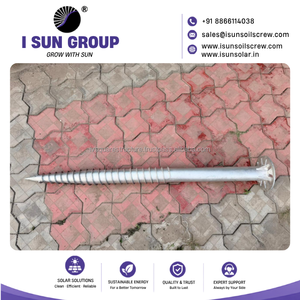 Tornillos de Cimentación Galvanizados en Caliente de Longitud Personalizada para Construcción y Cimentaciones de Paneles Solares - Product Image 6