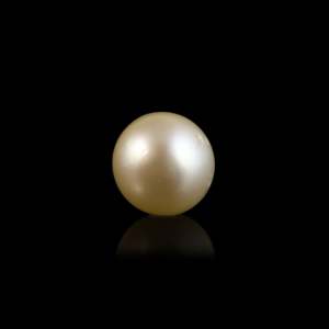 Perle dorée artisanale de 6,8 carats, pierre précieuse en vrac pour bijoux fins - Product Image 1