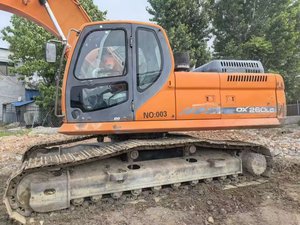 รถขุดตีนตะขาบ Doosan DX260LC-9C มือสอง พร้อมมอเตอร์ปั๊มและเกียร์ รุ่นปี <span class=keywords><strong>2020</strong></span> น้ำหนัก 26 ตัน ได้รับการรับรองมาตรฐาน <span class=keywords><strong>ISO</strong></span>/CE/EPA เครื่องจักรก่อสร้าง - Product Image 3