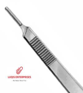 Manche de scalpel # 3 longs manches de couteau chirurgical en acier inoxydable, réutilisables, autoclavables, instruments médicaux - Product Image 2