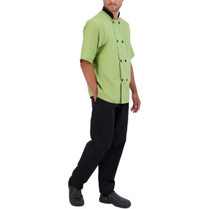 Unisex Kitchen Hotel <b>Chef</b> Uniform Short Sleeve Breathable Durable Quick Dry <b>Chef</b> Uniform for Sale - Product Image 1