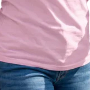 T-shirt imprimé pour femme en coton premium, rose clair et vert, motif « Votez, marchez jusqu'aux urnes », style décontracté et graphique - Product Image 5