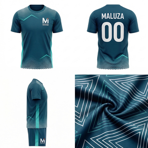 Ensemble de maillots de football personnalisés de qualité supérieure, sublimés, légers et à séchage rapide pour la compétition - Product Image 6
