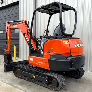 รถขุดขนาดเล็ก Kubota KX033-4 รุ่นดั้งเดิม น้ำหนัก 3.3 ตัน เครื่องขุดขนาดกะทัดรัด เครื่องยนต์ดีเซลทรงพลัง สำหรับงานก่อสร้าง - Product Image 2