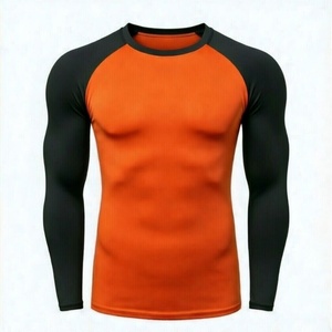 Men MMA Fight Wear Rashguard Sublimation <b>Compression</b> Top No Gi BJJ <b>Custom</b> Logo Long Sleeve Breathable Spandex/Polyester Martial - Product Image 5