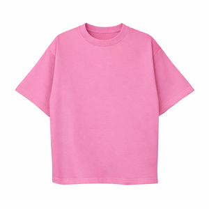 T-shirt pour homme, coupe ample, confortable, tricoté en Spandex/Polyester, col à motif, respirant, jersey tricoté écologique, teinture unie - Product Image 3