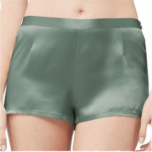 Shorts Femme OEM Tendance Taille Haute Sexy Slim Décontracté Coton Respirant Style Moto Biker avec Cordon de Serrage Lavé pour l'Été - Product Image 4