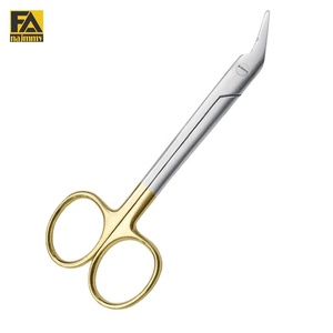 กรรไกรผ่าตัดทางทันตกรรมแบบสั่งทำราคาส่ง สีเงิน ชนิดใช้มือ คลาส 1 พร้อมโลโก้ของคุณเอง - Product Image 1