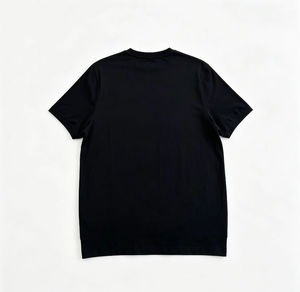 ออกแบบโลโก้ตามสั่ง OEM สำหรับเสื้อยืดแขนสั้นสีพื้นคลาสสิกและใช้งานได้หลากหลายสำหรับผู้ชายและผู้หญิงในฤดูร้อน - Product Image 4