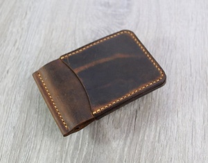 กระเป๋าสตางค์หนังแท้พร้อมคลิปหนีบเงินที่หนีบสุดหรูคลิปหนีบเงินที่หนีบธนบัตรของขวัญพร้อมส่ง - Product Image 6