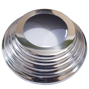 Couvertures de base à trois marches et à une seule marche de qualité supérieure pour les mains courantes des garde-corps et des escaliers en acier inoxydable et en fer. - Product Image 3