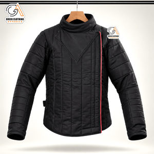 Vêtements grecs sur mesure, veste imperméable et coupe-vent pour homme, 350N, poids lourd, 100% coton biologique, écologique - Product Image 4