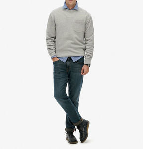 Sudaderas de Moda para Hombre con Hombros Caídos, 100% Algodón, Forro Polar Grueso, Estilo Oversize, Ropa de Invierno, Sudaderas con Capucha, Servicios OEM ODM - Product Image 4