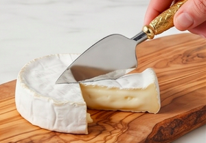 Stainless Steel <b>Cheese</b> And Butter <b>Knives</b> <b>Set</b> With Brass Handle Dishwasher Safe Perfect For Elegant Tabletop Use And Dining Use - Product Image 6