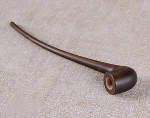 Pipa de Fumar de Madera Hecha a Mano de Primera Calidad, Pipa de Tabaco de Madera Natural, Diseño Clásico, Acabado Liso y Duradero, Accesorio para Fumar - Product Image 4