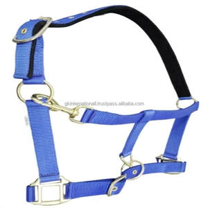 Cabestro de caballo de nailon en muchos colores y tamaños personalizados, doble costura y acolchado, caballo cabestro de nailon a precio económico - Product Image 5