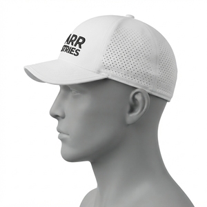 Casquette de baseball en nylon unie sportive avec visière légère réglable pour enfants – Vente en gros - Product Image 3