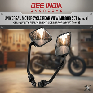 Ensemble de rétroviseurs de moto |   Paire de rétroviseurs latéraux universels |   Pièce de rechange OEM - Product Image 2