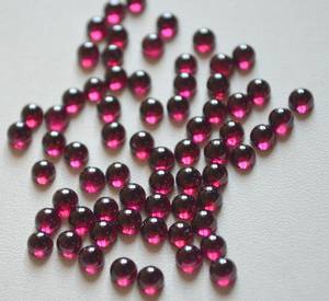Garnet Rhodolite Naturel Rond Cabochon Lisse, Pierre Précieuse en Vrac, Offre en Gros pour Grossistes à Prix d'Usine - Product Image 6