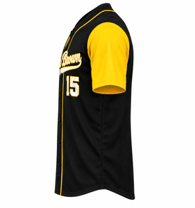 Maillot de baseball classique pour homme, personnalisable avec le nom de l'équipe, chemise boutonnée, pour les événements d'équipe scolaire, les événements de groupe, tendance streetwear - Product Image 5