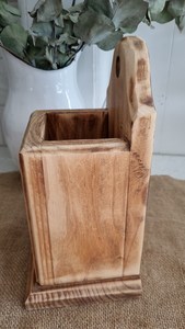 Vintage wooden utensils holder - Product Image 2