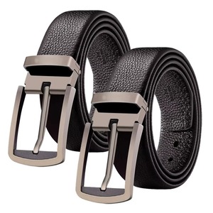 Cinturón de Cuero Clásico, Resistente, Informal, para Oficina, con Hebilla de Aleación, de Alta Calidad - Product Image 4
