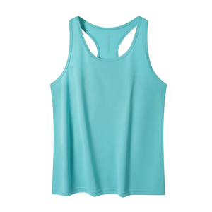 Camisetas de Gimnasio de Verano para Hombre, Tejidas, Transpirables, de Secado Rápido, con Tela Elástica, Spandex/Algodón, a Cuadros, Unisex para Chicos - Product Image 3